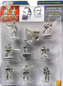 Conte Collectibles American Civil War Confederate Infantry 54mm Soldiers Set 1