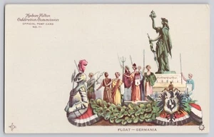 AK HUDSON-FULTON EXPOSITION NY FLOAT GERMANIA NR.71 1909 - Bild 1 von 2