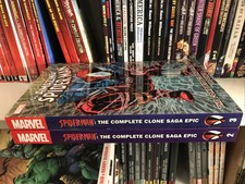 Spider-Man The Complete Clone Saga Epic Book 2 + 3 Marvel Comics Graphic Novel