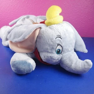 Disney Dumbo Plüsch Handtasche Tasche 12 Zoll Reißverschluss mit Griffen weich Stofftier - Bild 1 von 9