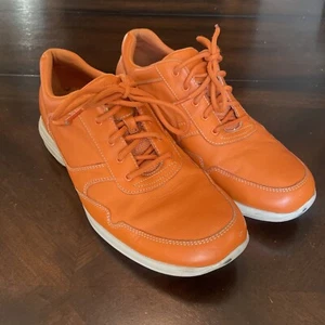 Rockport V75958 Orange Fashion Sneakers Men’s Size 11 - Picture 1 of 8