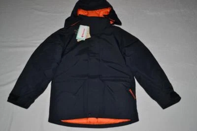 AUTHENTIC MARMOT GORE TEX MEN'S MAMMOTH PARKA  BLACK FLAME NEW   #91490 - Image 1 of 4