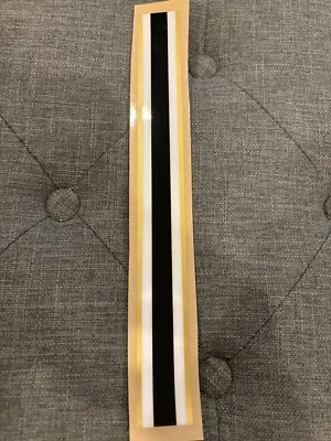 **MINI** Falcons Football Helmet Stripe Decal ALTERNATE THROWBACK RED HELMET