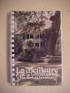 LA MEILLEURE DE LA LOUISIANE BEST OF LOUISIANA Cookbook, ] JUDE THERIOT; SIGNED! - Picture 1 of 12