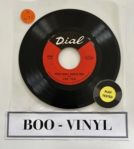 Joe Tex - Hold What You've Got - 7” Soul Funk Vinyl Record EX Condition - Picture 1 of 5