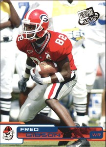 2005 Press Pass Football Blue #B25 Fred Gibson