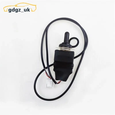 Electric Exhaust Valve Universal Manual Control Line Manual Switch 1pc - Image 1 of 4