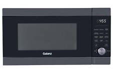  1.4 cu ft Induction Cooking Microwave Oven Black Stainless Steel 