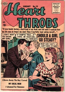 Heart Throbs # 39 1956 Nice Fine-ish Condition-- - Picture 1 of 2