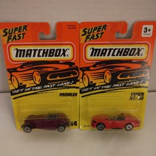 Matchbox Super Fast "Get In The Fast Lane!" #10 And #34 Lot Of 2