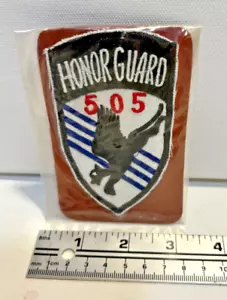 Parche de guardia de honor de infantería aerotransportada 505 del ejército de Estados Unidos coleccionable - Imagen 1 de 2