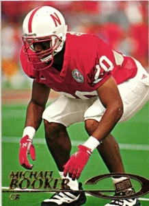 1997 Press Pass #37 Michael Booker Nebraska Cornhuskers Football Card - Picture 1 of 2