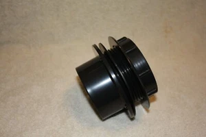 1.5" THREADED TANK CONNECTOR WITH RUBBER SEAL koi pond quarantine vat - Picture 1 of 1