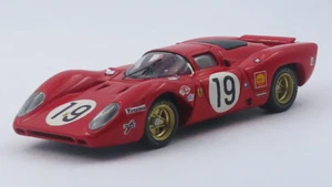 BEST MODEL Best9152/2 1/43 Ferrari 312P Coupé Le Mans 24h 1969 #19 Modello Auto - Foto 1 di 6