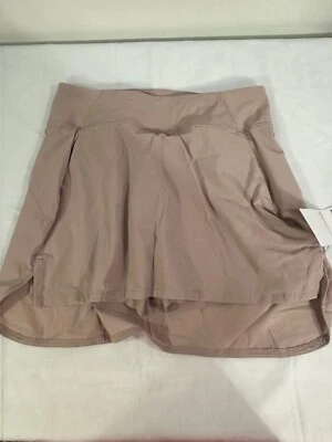 NWT Nike Dri-FIT Bliss Activewear Dress Light Taupe/Nude Size M Liner DX6018-272 - Image 1 of 4