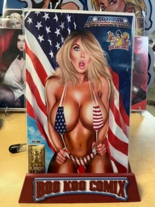 Patriotika #1 Summer Surprise Trade Dress Variant Cover by Fernando Neves - Picture 1 of 1