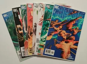 Justice # 1-12 + Variants Complete Set Lot of 15 Alex Ross JLA (DC Comics 2005) - Picture 1 of 9