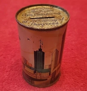 1934 CHICAGO WELTMESSE MÜNZBANK AMERICAN CAN COMPANY AT A CENTURY OF PROGRESS - Bild 1 von 10
