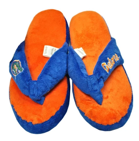 Florida Gators Size Medium Women's Thong Flip Flop Slippers [NEW] NCAA Slide Cover
