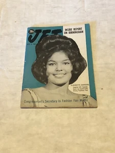 JET MAGAZINE OCT 3, 1963 Claudette Johnson Cover, Inside Report On Birmingham - Picture 1 of 7