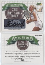 2013 Ace Authentic Grand Slam Grand Slam Heroes Alona Bondarenko #GSH-AB2 Auto
