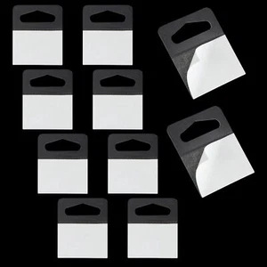 10Pcs Adhesive Picture Hangers Clear Self Adhesive Frame Hanger Hooks - Picture 1 of 7