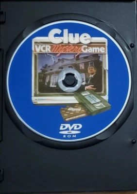 Clue VCR Mystery Game DVD of VHS Tape Board Game - Image 1 of 4