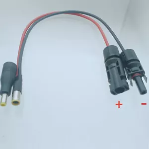 DC 7909 DC 5525 Male to MC 4mm Connector 14AWG Wire 1~16FT For Solar Panel Power - Picture 1 of 2
