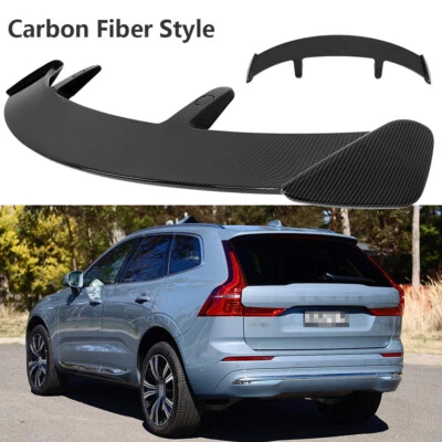 Alerón de maletero de techo trasero estilo fibra de carbono 52" para Volvo XC40 XC60 XC90 Foto 1 de 4