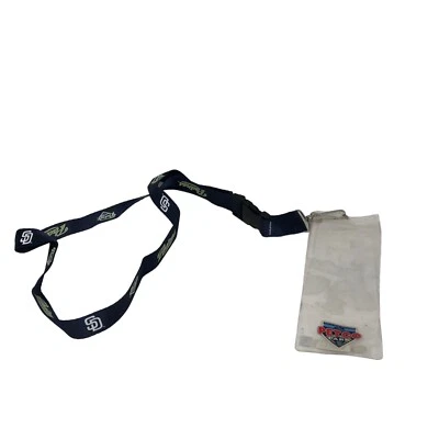 MLB San Diego Padres Lanyard Ticket Holder Petco Park Baseball - Image 1 of 4