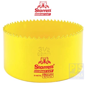 Starrett FCH0312 89mm 3,1/2 Bimetall Fast Cut Lochsäge Fastcut Lochsäge STRHS89AX - Bild 1 von 2