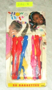 Barrettes Woolworths Goody Snap-Tight Show Offs 2132-4 Shoes, Submarine Phone + - Picture 1 of 4