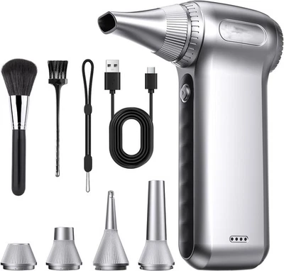 Compressed Air Duster-125,000 RPM Cordless Electric Air Duster, Rechargeable - Image 1 of 4