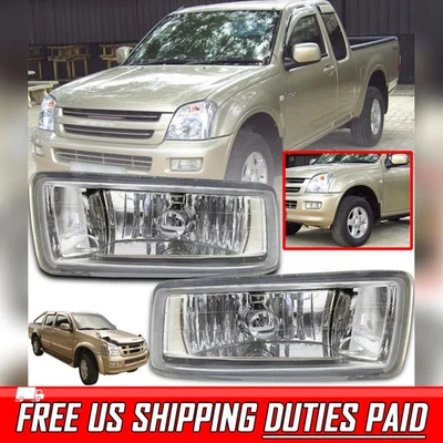 Lâmpada de neblina luz de ponto sem fios para Isuzu Dmax D-max Pickup Holden Rodeo 2002-2006 - Imagem 1 de 4