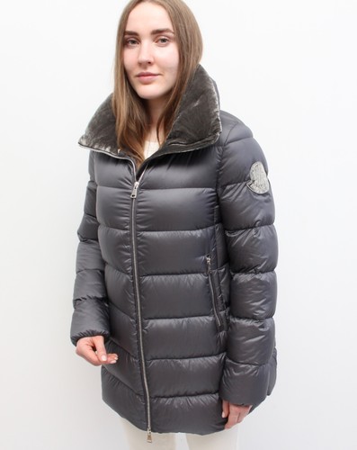Autentico cappotto giacca piumino donna MONCLER torcon taglia 2 S M