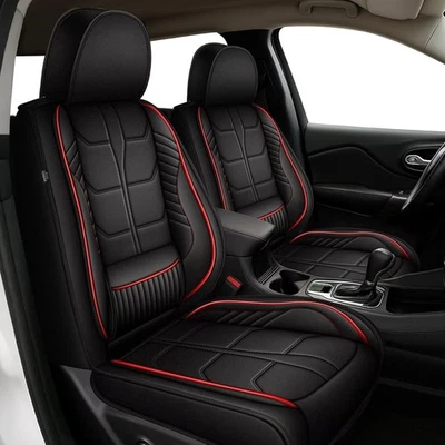 For Toyota 4Runner 2003-2025Car 5 Seat Covers With Lumbar Support Cushion - Image 1 of 4