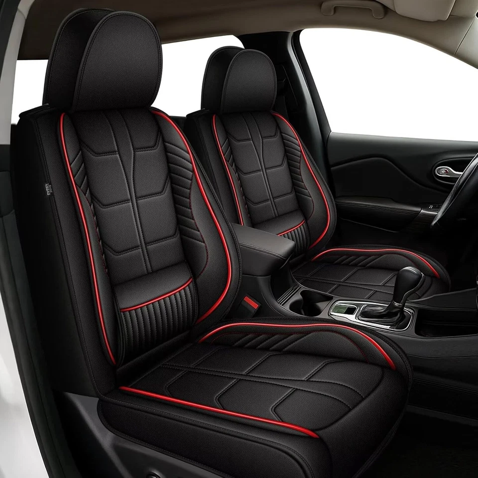 For Toyota 4Runner 2003-2025Car 5 Seat Covers With Lumbar Support Cushion Foto 1 de 4