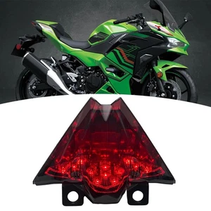 Smoked LED Tail Light with Running Brake Light For Kawasaki Ninja 500 Z500 2024 - Picture 1 of 16
