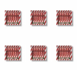 Weihnachtsbaum Zuckerstangen Pfefferminz Dekoration Süßigkeiten Strumpf Box Geschenk x72 - Bild 1 von 9