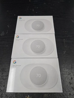 (LOT OF 3) Nest Thermostat Trim Kit - Snow White (GA01837-US) - Image 1 of 3