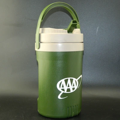 Jarra de bebidas verde enfriador de agua automático AAA de 1/2 galón de colección 2000 Rubbermaid Foto 1 de 4