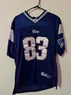 Camiseta Wes Welker Reebok New England Patriots Foto 1 de 4