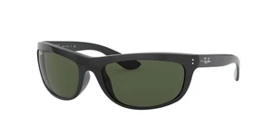 Ray-Ban Occhiali da Sole Uomo RB4089 Balorama Rettangolari, Nero/G-15 Verde, 62 mm - Foto 1 di 8