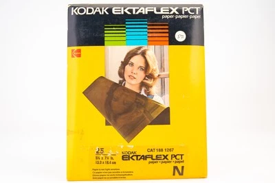Paquete de 25 placas flexográficas Kodak Ektaflex PCT N 1/8 x 7 1/4"" SELLADAS V16 Foto 1 de 4