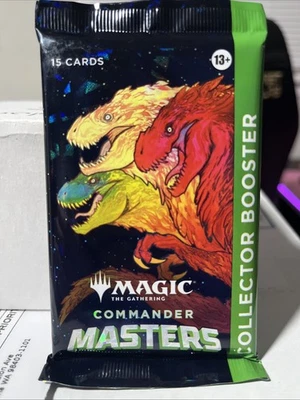 2023 Factory Sealed Magic MTG Commander Masters Collector Booster Pack - Image 1 of 2