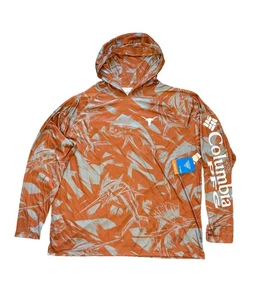 Columbia Sportswear Texas Longhorns Super Terminal Tackle Light Hoodie Men's 2XL - Picture 1 of 14
