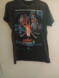 NEW Nightmare on Elm Street HORROR Graphic T-shirt FREDDY KRUEGER, Black, S - Picture 1 of 4