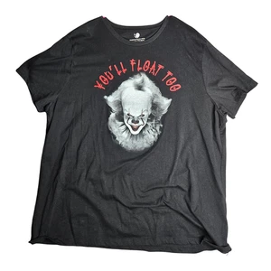 IT Herren T-Shirt schwarz Pennywise You'll Float Too Grafik Tee Kurzarm 3XL - Bild 1 von 3