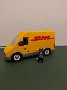 Playmobil 4401 DHL Lieferwagen Postwagen Auto Paketdienst Paketdienst gelb - Bild 1 von 5