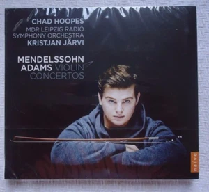 Mendelssohn, Adams: Violin Concertos (CD, Mar-2014, Nave (Label) Chad Hoopes - Picture 1 of 2